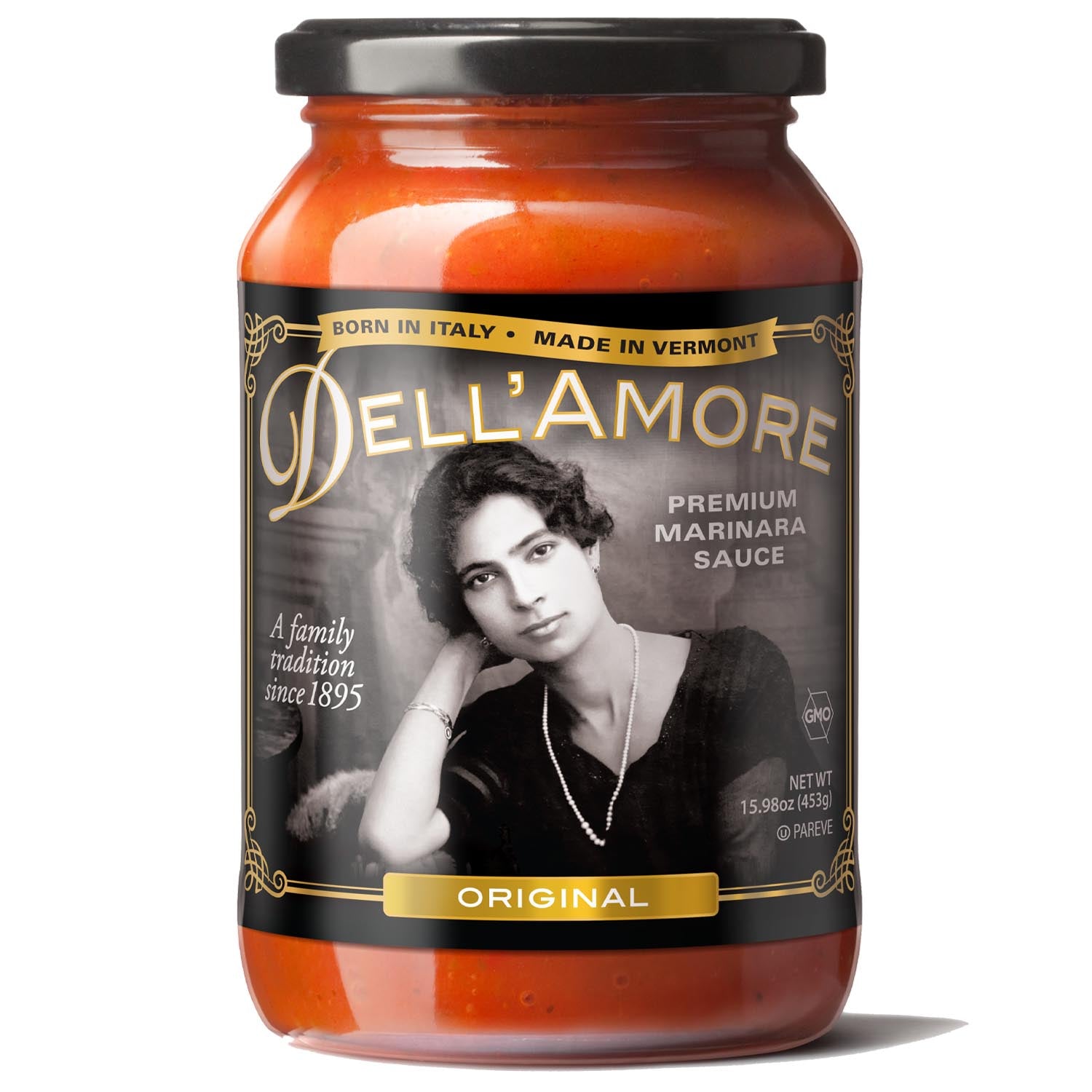 16oz jar of Dell'Amore original marinara sauce