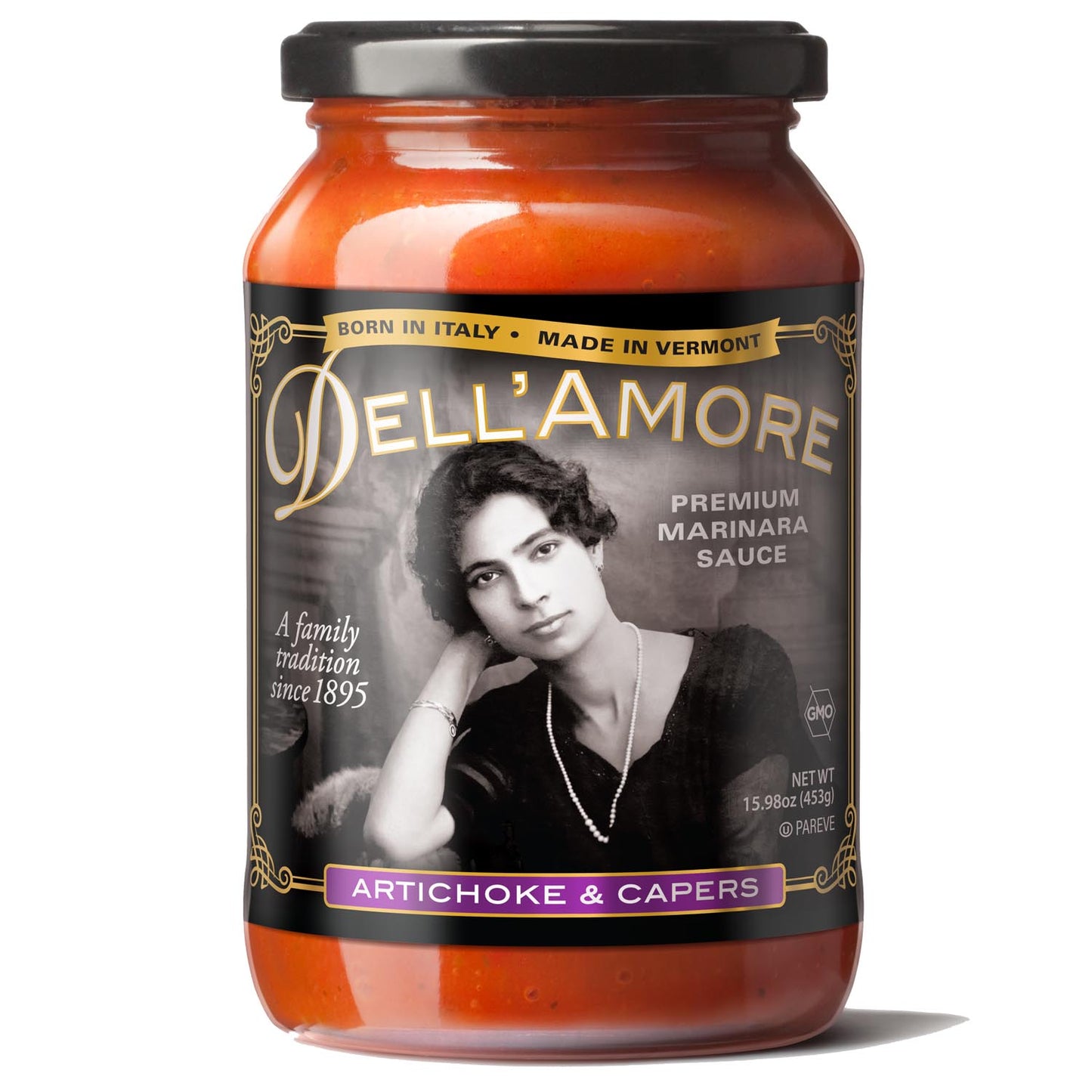 16oz jar of Dell'Amore romana sauce